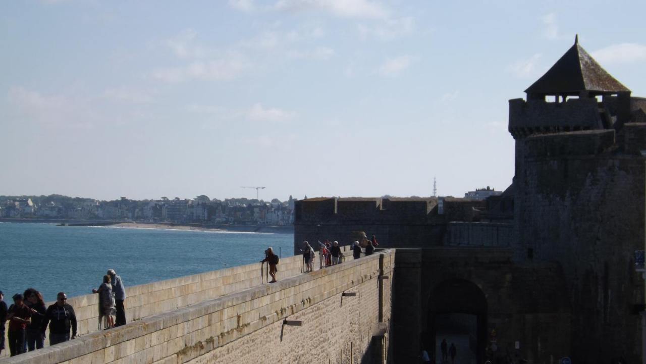 Appartement T2 ,Parking Prive,Terrasse, 10 Mns A Pieds De La Cite Corsaire Et Ses Plages Σεν Μαλό Εξωτερικό φωτογραφία